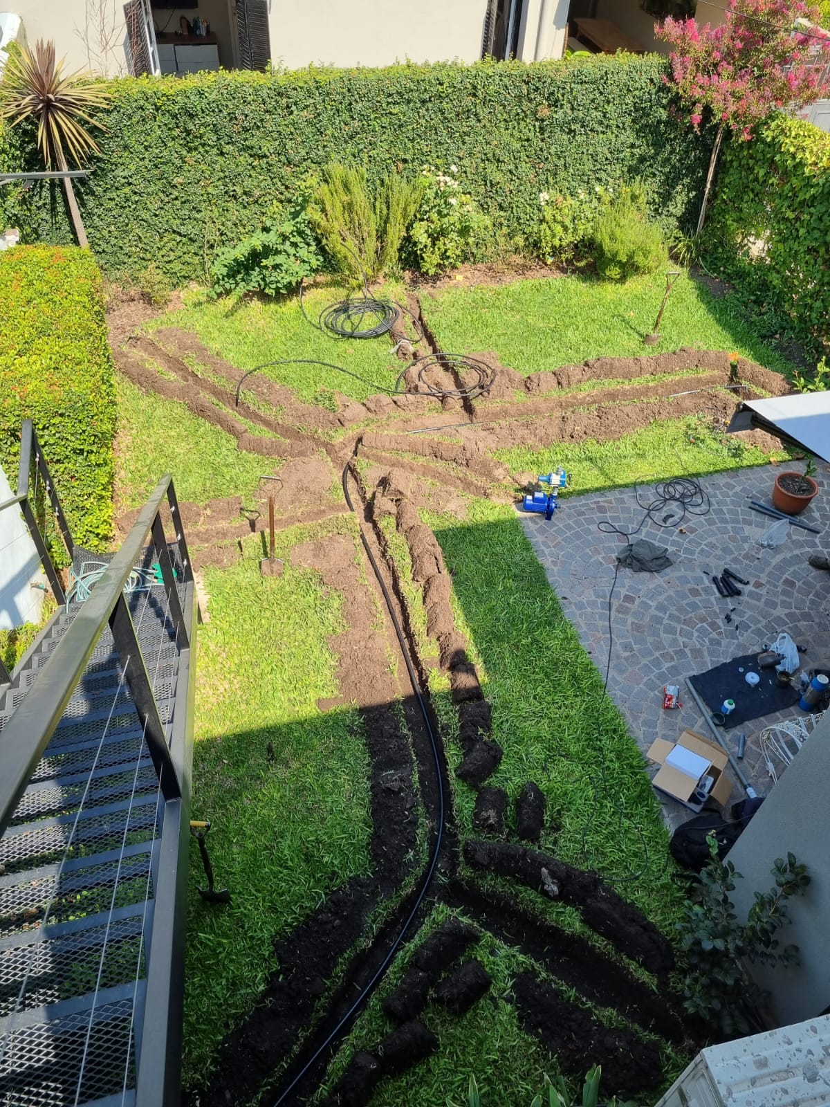 Renovación de jardín